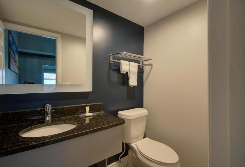 מיטת קינג בסוויטה, Clarion Pointe Tampa Brandon Near Fairgrounds And Casino