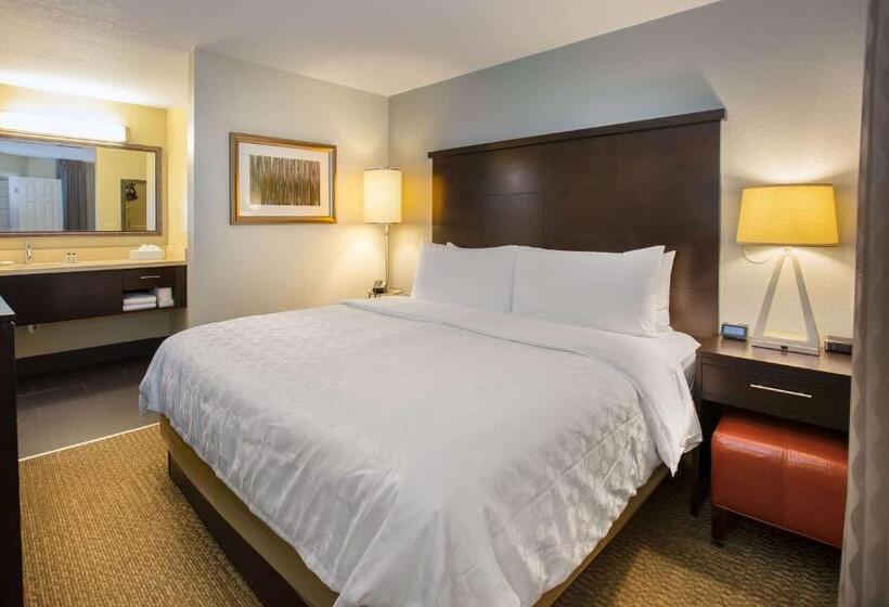 מיטת קינג בסוויטה, Sonesta Es Suites Orlando  Lake Buena Vista