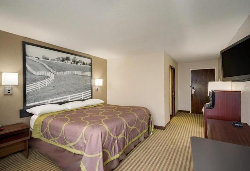 اتاق استاندارد با تخت بزرگ, Super 8 By Wyndham Lexington Hamburg Area