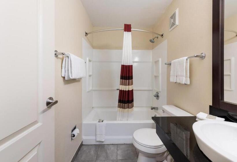 복층 룸 퀸 침대, Red Roof Inn Findlay