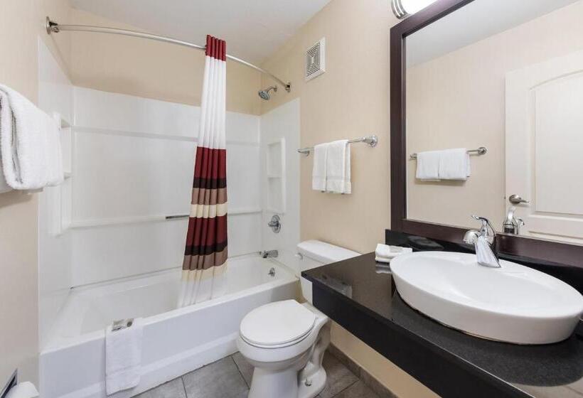 디럭스 룸 킹사이즈 침대, Red Roof Inn Findlay
