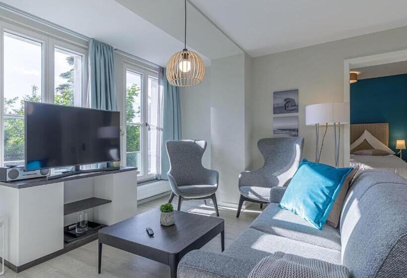 Апартаменты 2 Спальни, Apartmentanlage Zwei Wasser  Strandhaus