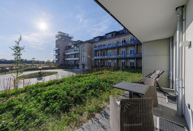 테라스가 있는 2 베드룸 아파트, Apartmentanlage Zwei Wasser  Strandhaus
