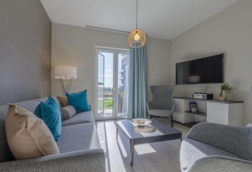 Апартаменты 2 Спальни с Террасой, Apartmentanlage Zwei Wasser  Strandhaus