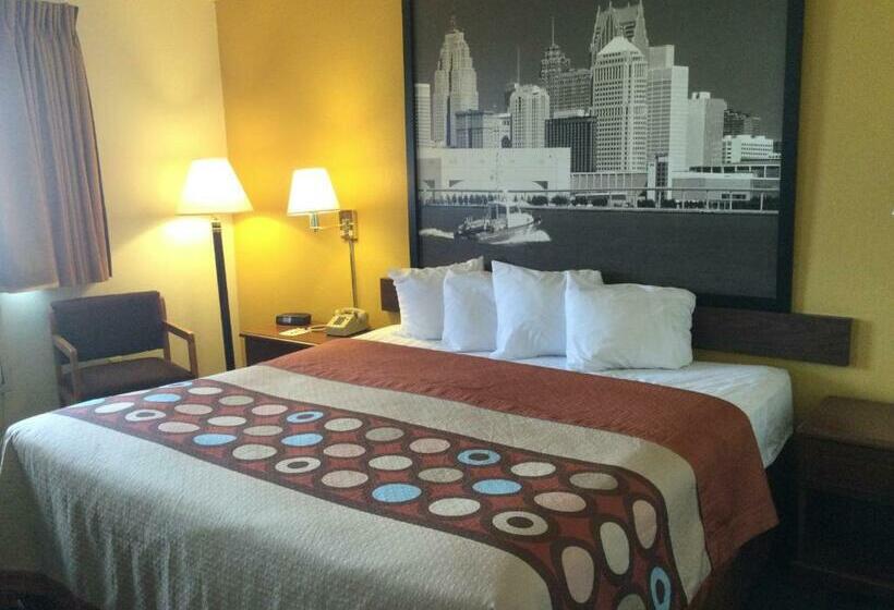 Номер Стандарт Адаптированный для Инвалидов, Super 8 By Wyndham Canton/livonia Area