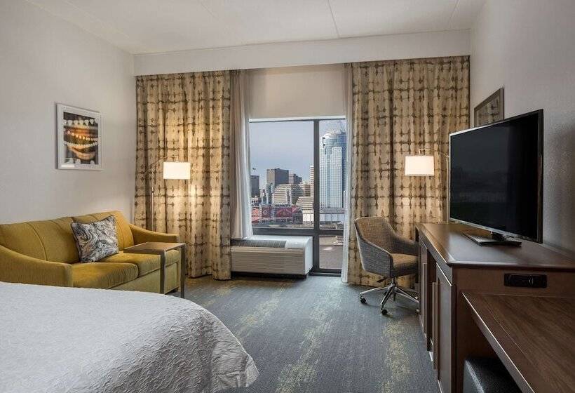اتاق استاندارد با 2 تخت دوبل, Hampton Inn & Suites Newport/cincinnati