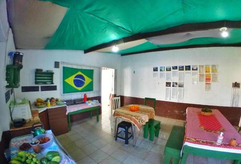 스탠다드 룸 공동 욕실, Ecohostel Dos Canyons Santa Catarina