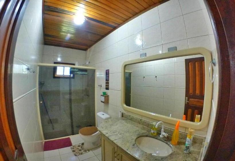 스탠다드 룸 공동 욕실, Ecohostel Dos Canyons Santa Catarina