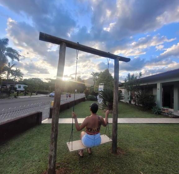스탠다드 룸 공동 욕실, Ecohostel Dos Canyons Santa Catarina