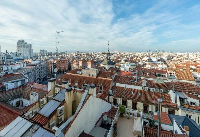 اتاق استاندارد با چشم‌انداز, Innside by Meliá Madrid Gran Vía