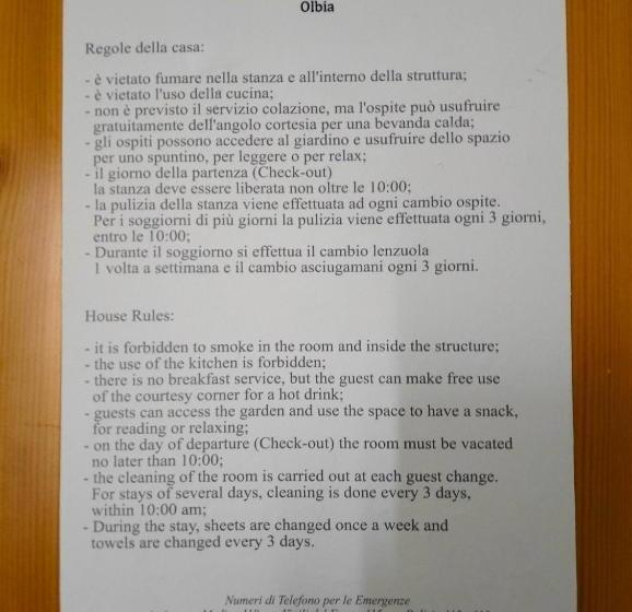 Номер Стандарт, Affittacamere Alisso