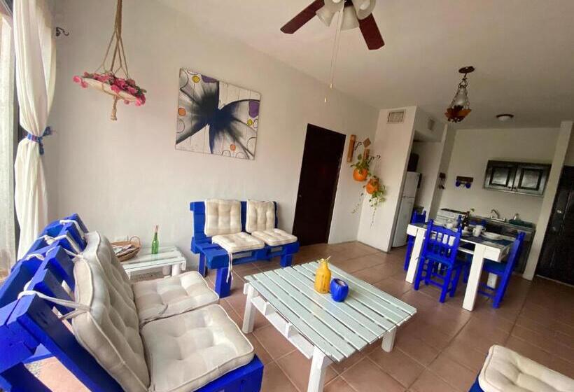 آپارتمان 1 خوابه با بالکن, Casa Caribe Cancun