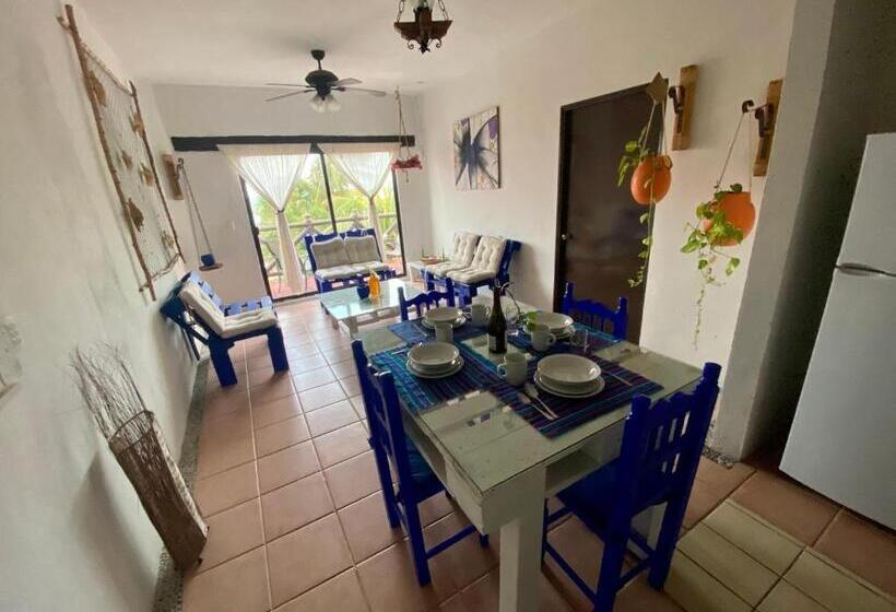 آپارتمان 1 خوابه با بالکن, Casa Caribe Cancun