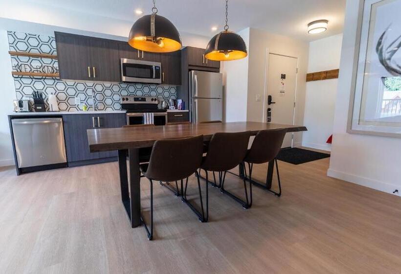Apartamento 2 Dormitórios, Basecamp Suites Canmore