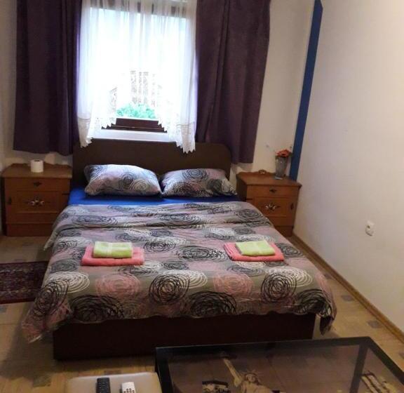 اتاق استاندارد با چشم‌انداز باغ, Hostel Topić