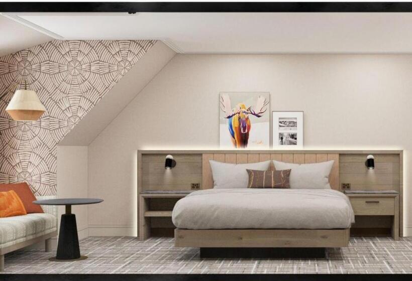 스탠다드 룸 킹사이즈 침대, Fairmont Tremblant