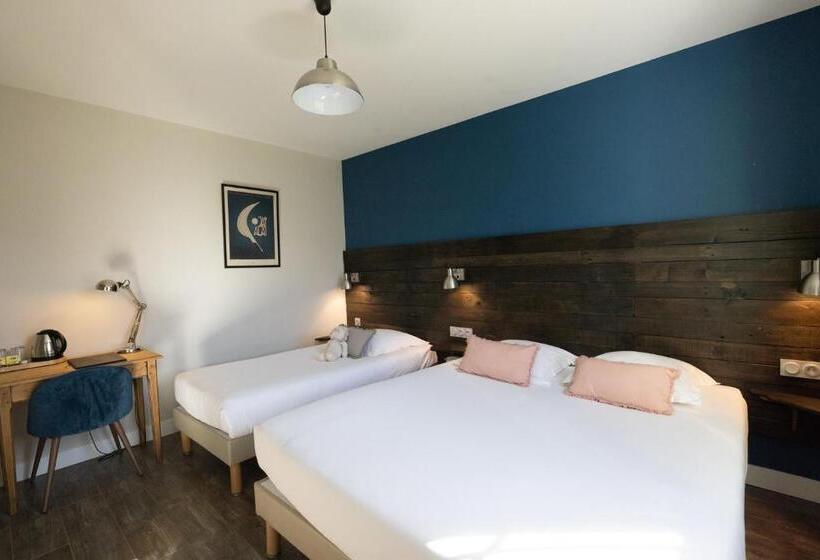 Номер Стандарт Трехместный, Logis Hôtel St Sylvestre