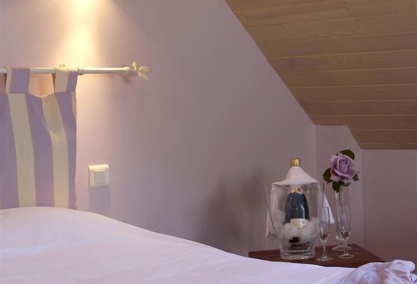 اتاق استاندارد با چشم‌انداز باغ, Logis Hotel Belle Vue