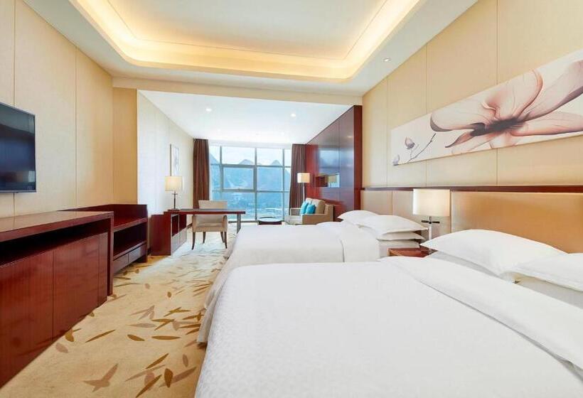带山景的复式房间, Four Points By Sheraton Liupanshui