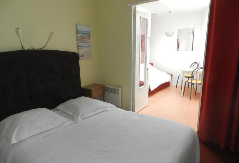 Четырехместный Номер Базовый, Hôtel Le Vivier Wissant   Centre Village   Côte D Opale   Baie De Wissant   2caps