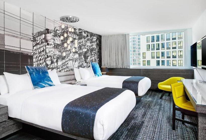 Standaardkamer met 2 Tweepersoonsbedden, W Chicago  Lakeshore