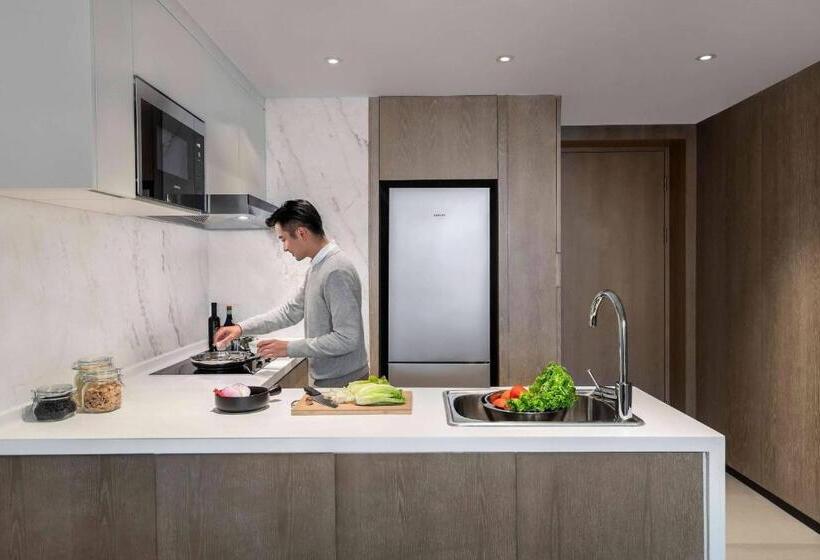 آپارتمان 1 خوابه, Marriott Executive Apartments Chongqing