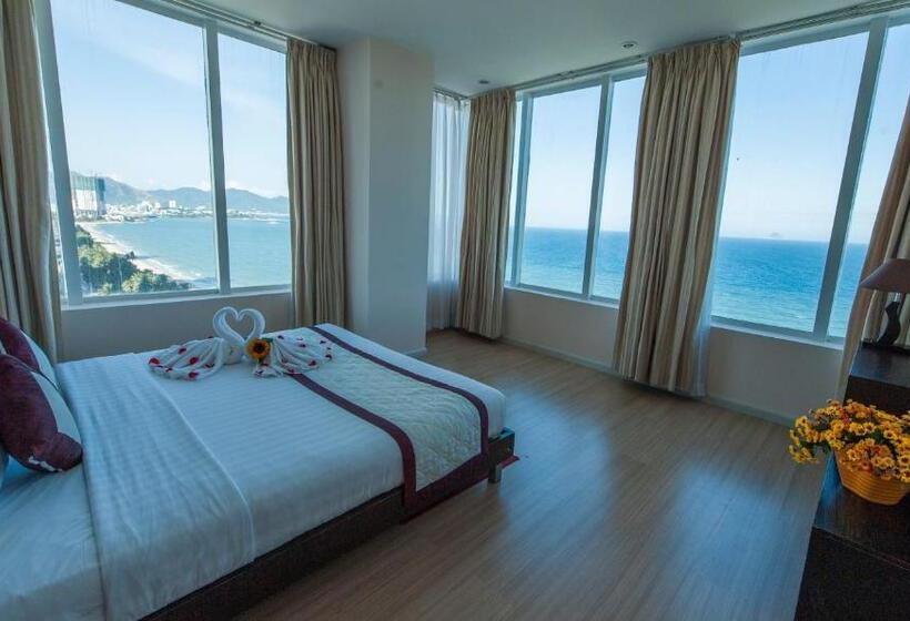침실 2개 바다 전망 아파트, Nha Trang Lodge