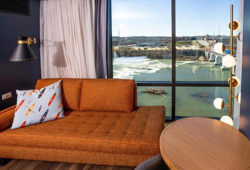 Quarto Estandar Cama Queen para Deficientes Físicos, Indigo   Columbus At Riverfront Place, An Ihg
