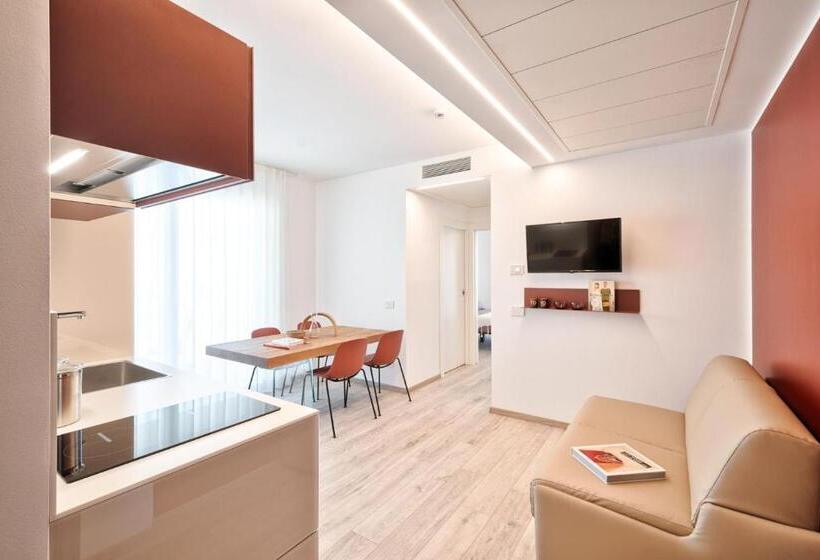 Apartamento 1 Dormitório Vista Mar, Albamarina Residence