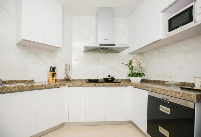 Люкс Вид на Сад, Haikou Bay Hengda Yige Holiday Condo