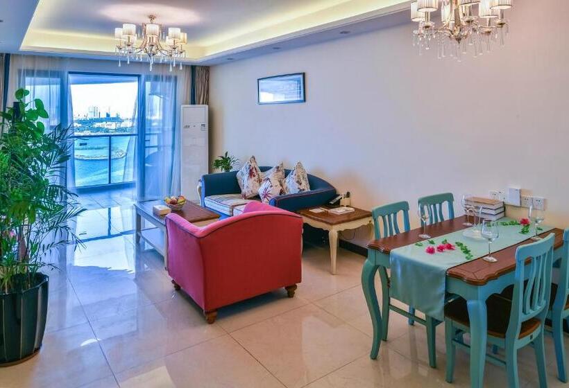 Люкс Вид на Море, Haikou Bay Hengda Yige Holiday Condo