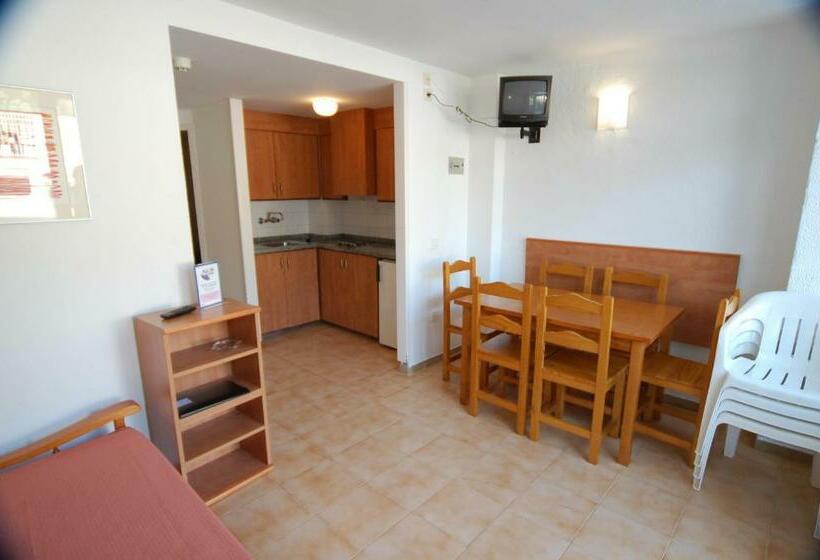 Huoneisto 2 Makuuhuonetta, Medplaya Aparthotel Sant Eloi