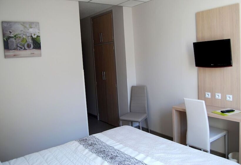 스탠다드 룸, Logis Hôtel Du Midi   Rodez Centre Ville