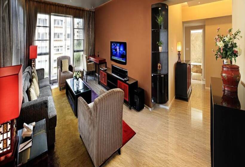 Апартаменты Ejecutiva 3 Спальни, Oakwood Gold Arch Residence Guangzhou