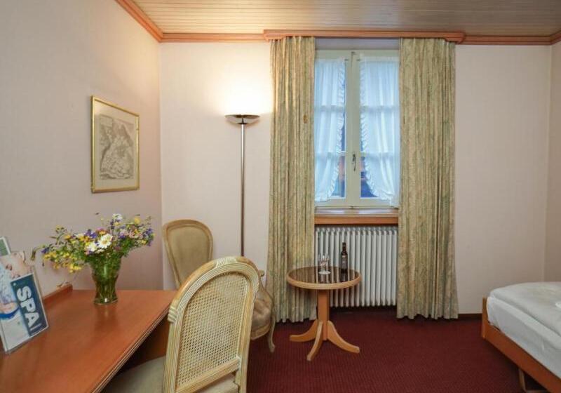 اتاق استاندارد یک نفره, Thermal Hotels & Walliser Alpentherme Leukerbad