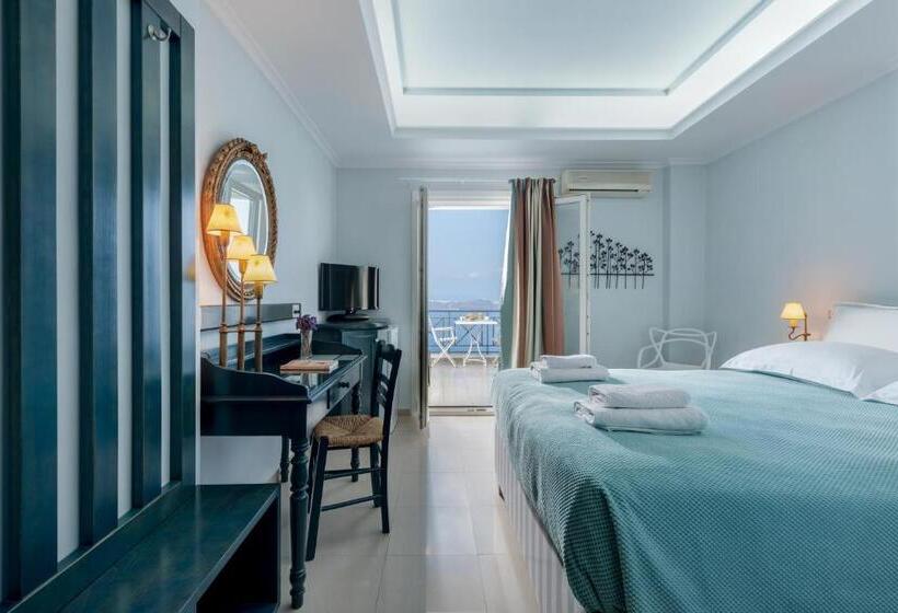 اتاق استاندارد یک تخته با چشم‌انداز, Villa Renos