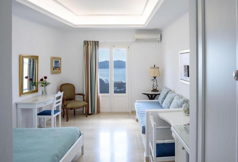اتاق استاندارد سه تخته با چشم‌انداز, Villa Renos
