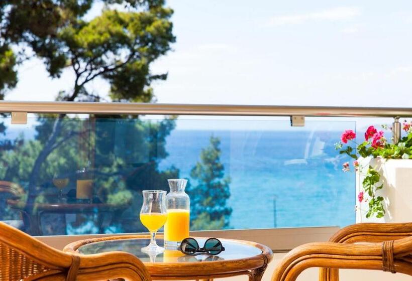 带海景的标准房, Possidi Holidays Resort & Suite