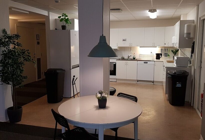 غرفة قياسية فردية حمام مشترك, Vandrarhem Uppsala   Portalgatan