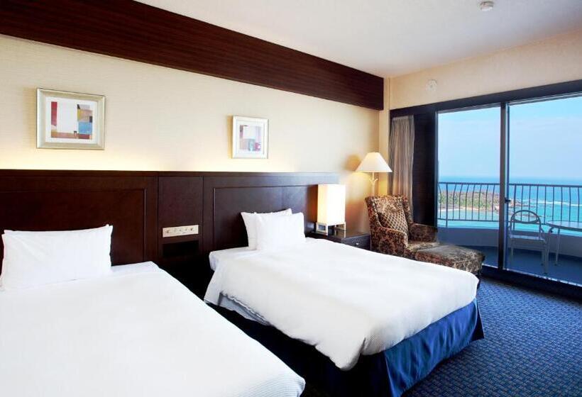 اتاق استاندارد با چشم‌انداز دریا, Okinawa Kariyushi Beach Resort Ocean Spa