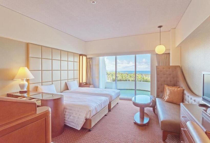 اتاق استاندارد با چشم‌انداز دریا, Okinawa Kariyushi Beach Resort Ocean Spa