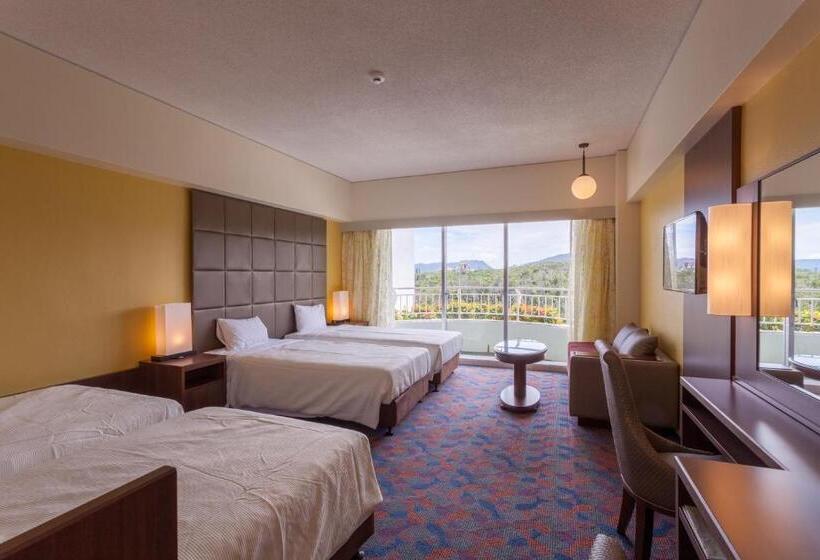 اتاق استاندارد با چشم‌انداز, Okinawa Kariyushi Beach Resort Ocean Spa