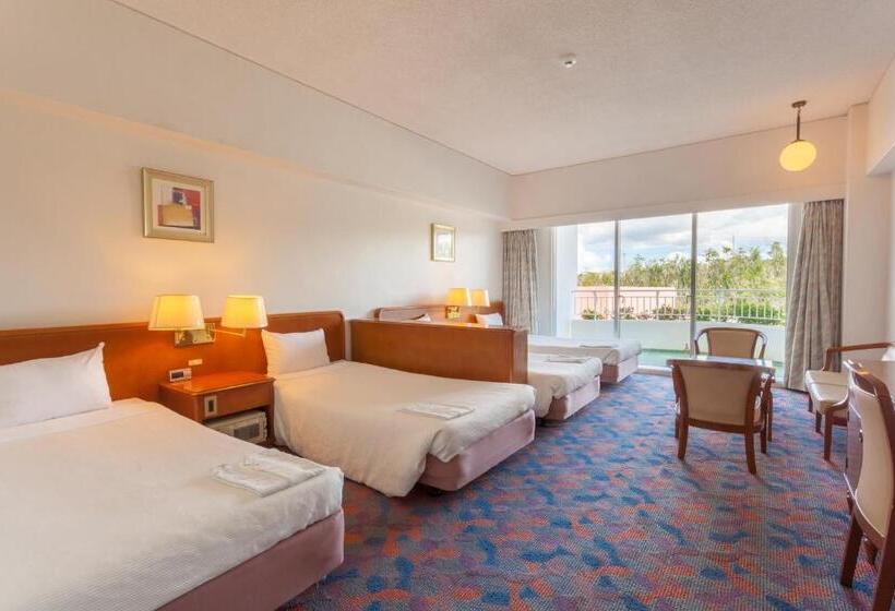 اتاق استاندارد با چشم‌انداز, Okinawa Kariyushi Beach Resort Ocean Spa