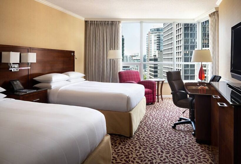 ２ダブルベッドのスタンダードルーム, Vancouver Marriott Pinnacle Downtown