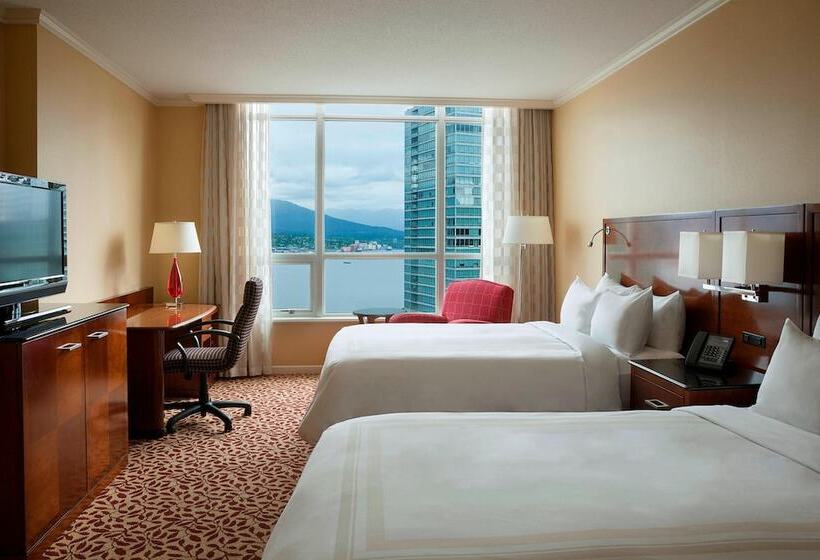 غرفه قياسيه سريرين مزدوجين, Vancouver Marriott Pinnacle Downtown