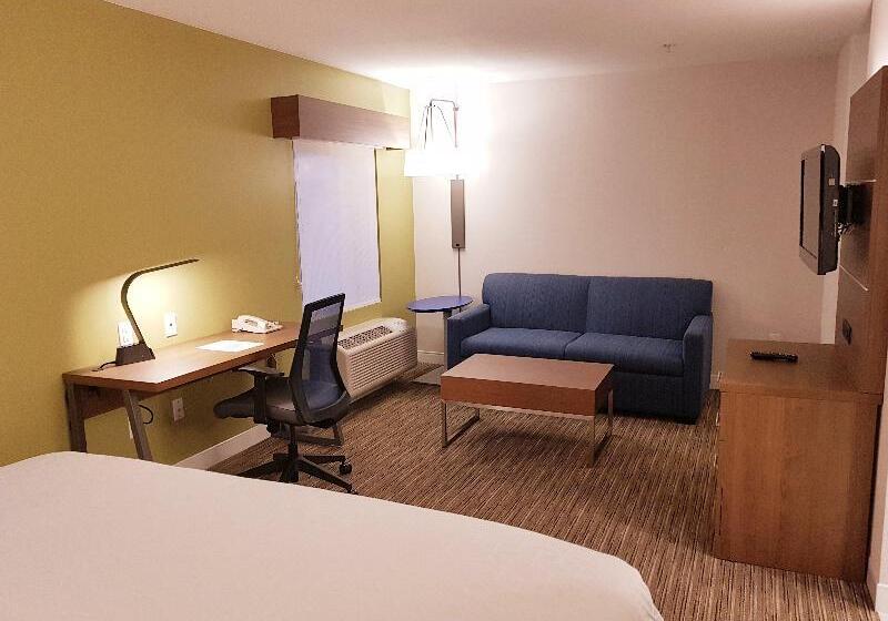 キングサイズベッドのスタンダードルーム, Holiday Inn Express And Suites Surrey, An Ihg