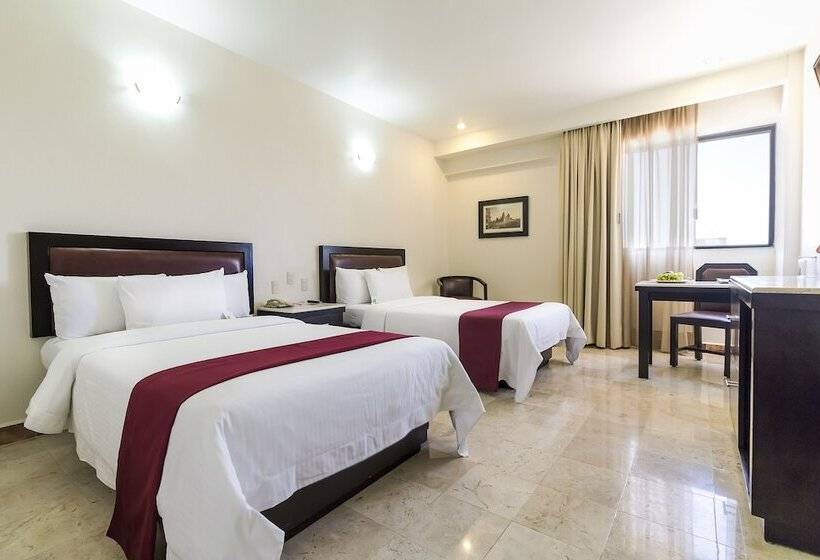 اتاق استاندارد با 2 تخت دوبل, Imperio De Angeles Executive Leon By Real De Minas Business Class