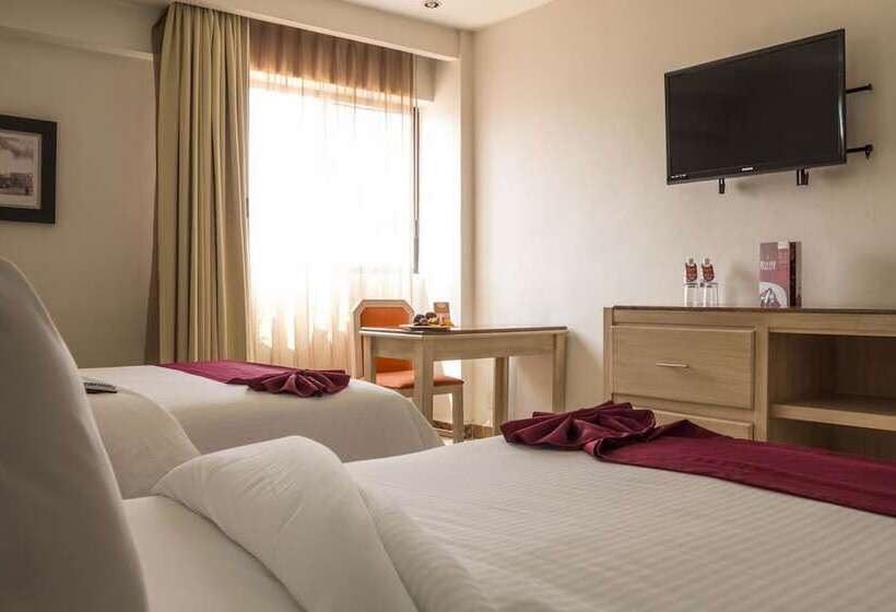 اتاق استاندارد با 2 تخت دوبل, Imperio De Angeles Executive Leon By Real De Minas Business Class