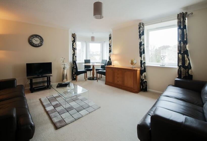 آپارتمان لوکس 2 خوابه, The Spires Serviced Apartments Aberdeen