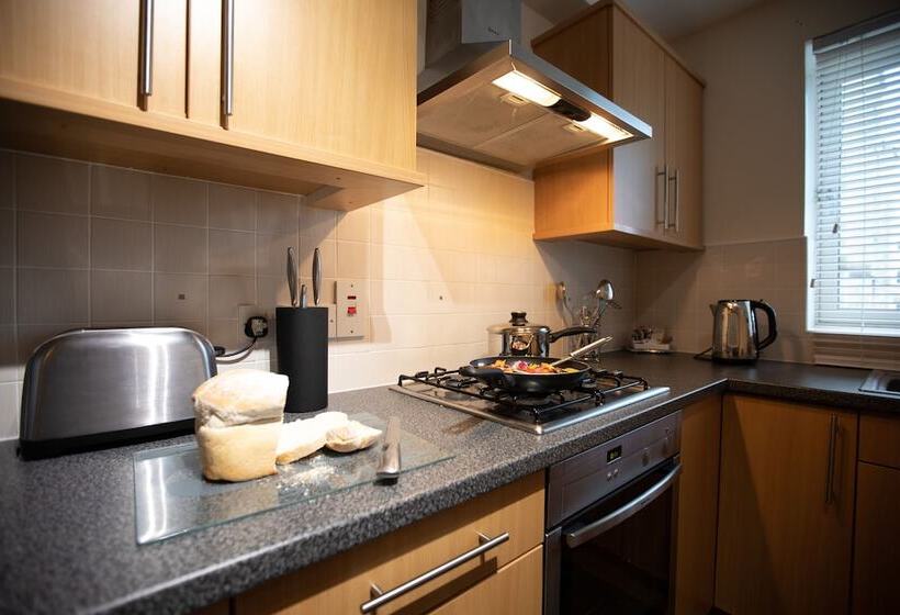 آپارتمان 2 خوابه, The Spires Serviced Apartments Aberdeen